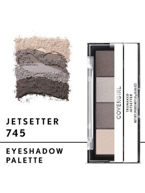 COVERGIRL TruNaked Quad Eyeshadow Palette - Jetsetter, NEW